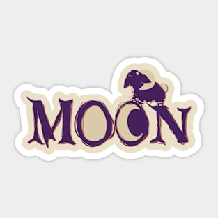 Lunar. Sticker